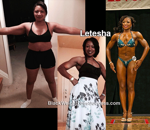 letesha before and after