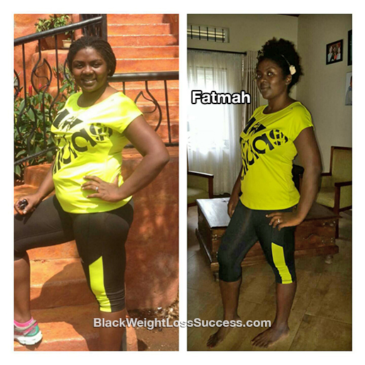Fatmah Lost 22 Pounds Black Weight Loss Success