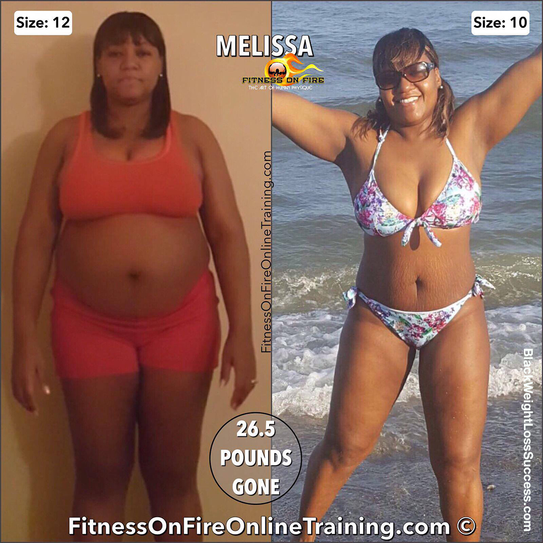 melissa before and after