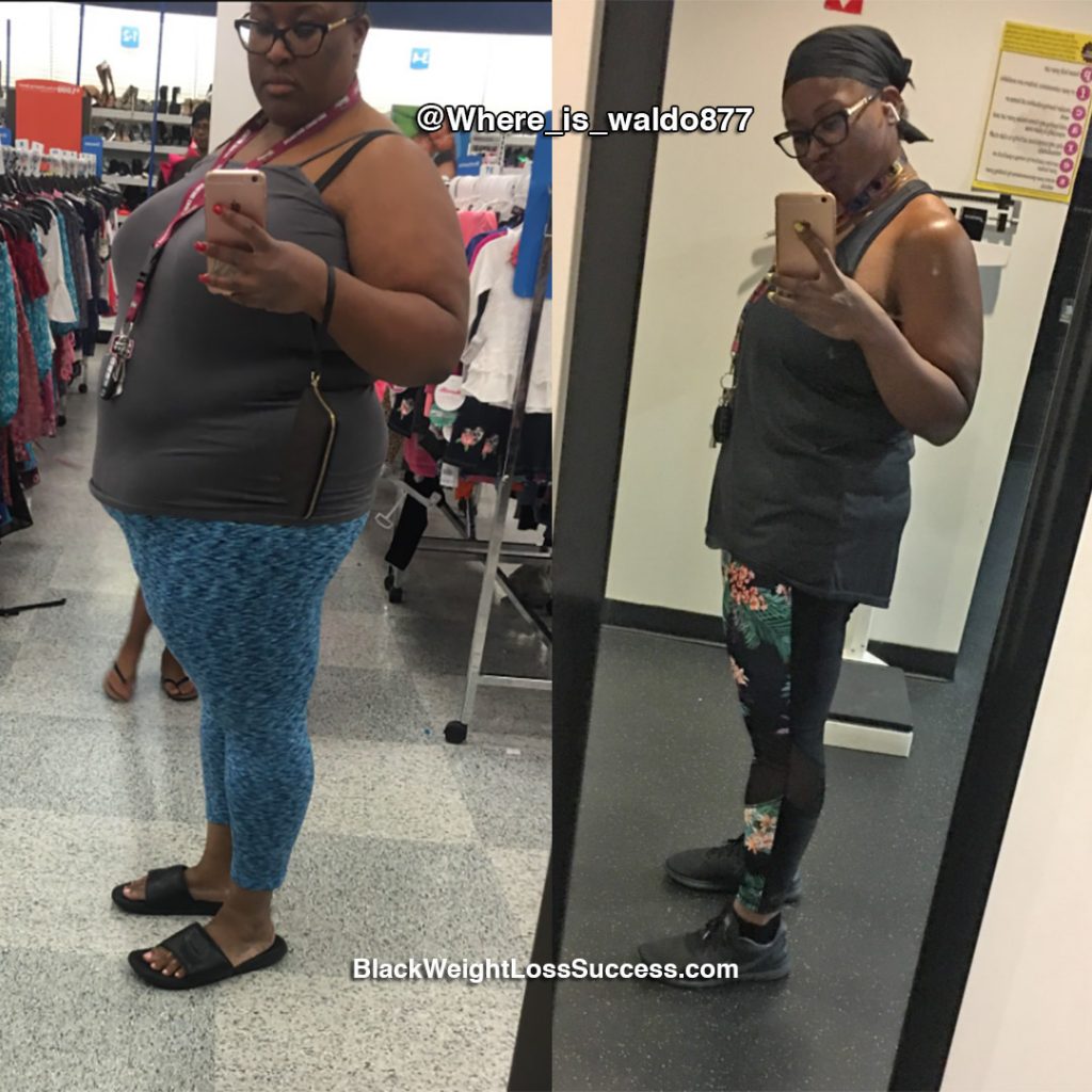 Erika Lost Pounds Black Weight Loss Success