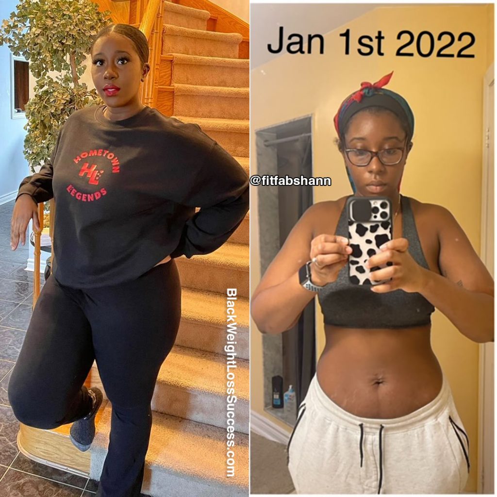 Shannea Lost Pounds Black Weight Loss Success