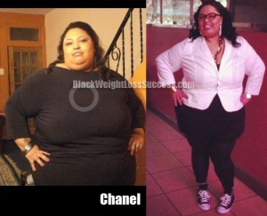 Chanel lost 132 pounds with weight loss surgery | Black Weight Loss Success