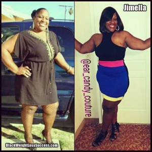 Jimella lost 33 pounds | Black Weight Loss Success