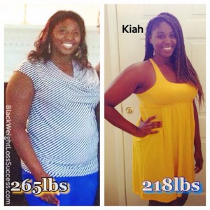 Fighting PCOS: Kiah lost 55 pounds | Black Weight Loss Success