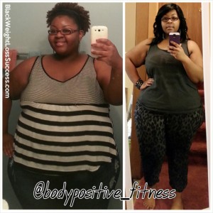 Ebony lost 100 pounds | Black Weight Loss Success