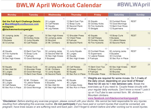 April 2015 Challenge: Plant-Based and Moving It! | Black Weight Loss ...