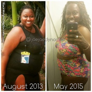 Jannelle lost 70 pounds | Black Weight Loss Success