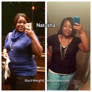 Natasha lost 25 pounds | Black Weight Loss Success