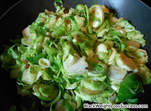 Chopped Brussels Sprouts with Pancetta and Garlic | Black Weight Loss ...