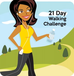 November 21 Day Brisk Walking Challenge | Black Weight Loss Success