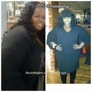 Tia lost over 100 pounds | Black Weight Loss Success