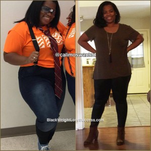 Manasha lost 38 pounds | Black Weight Loss Success