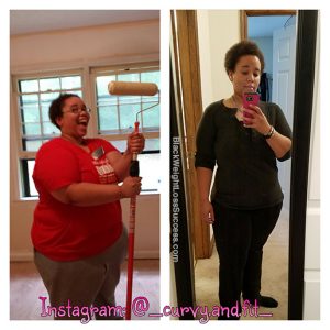 Miranda lost 84 pounds | Black Weight Loss Success