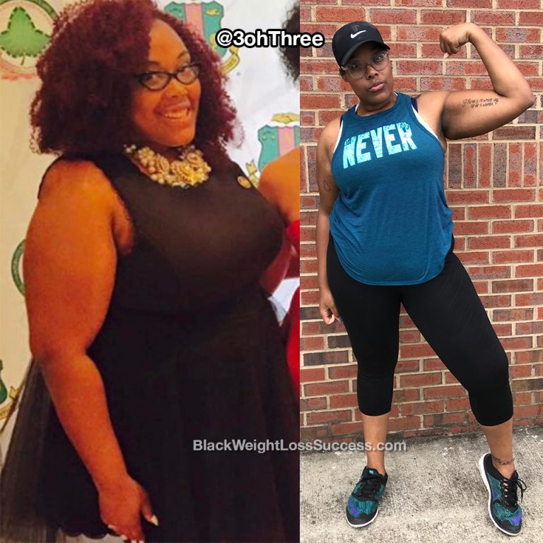 Jasmine lost 65 pounds | Black Weight Loss Success