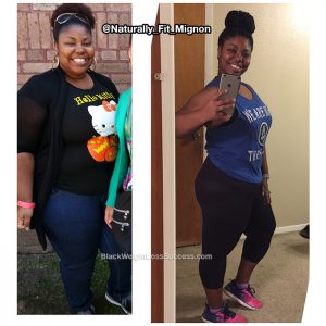 Mignon lost 100 pounds | Black Weight Loss Success