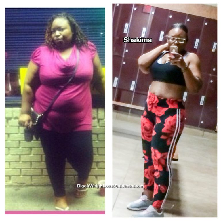 Shakima lost over 140 pounds | Black Weight Loss Success