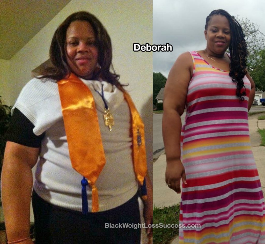 Deborah lost 35 pounds | Black Weight Loss Success