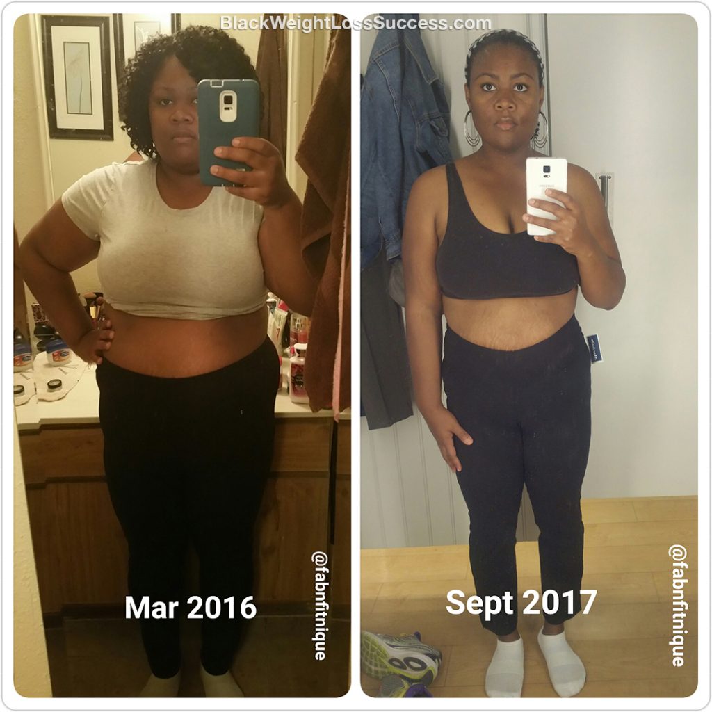 Dominique lost 63 pounds | Black Weight Loss Success