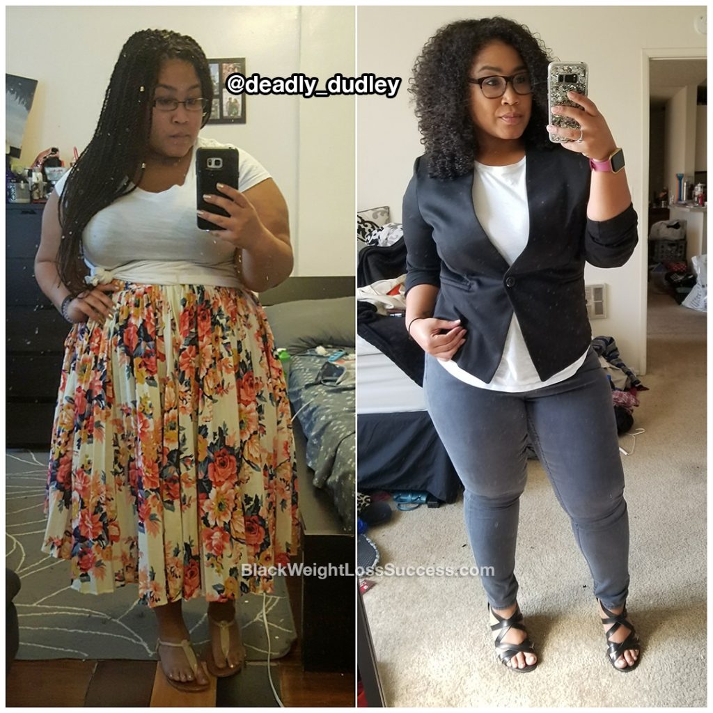 Donesia lost 74 pounds | Black Weight Loss Success