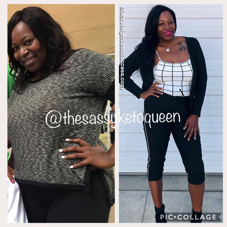 Anika lost 50 pounds | Black Weight Loss Success