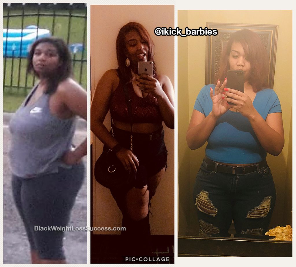 Chaunell lost 37 pounds | Black Weight Loss Success