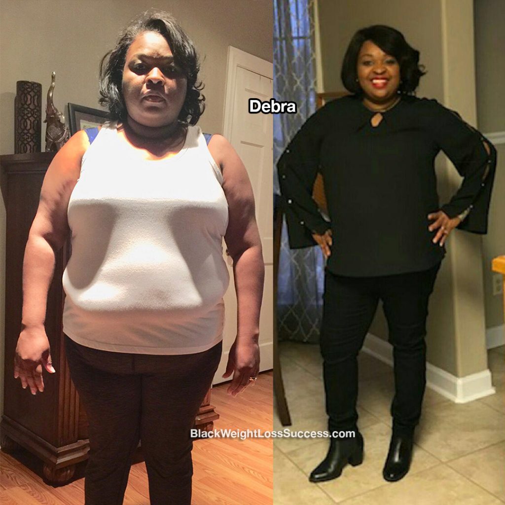 Debra lost 25 pounds | Black Weight Loss Success