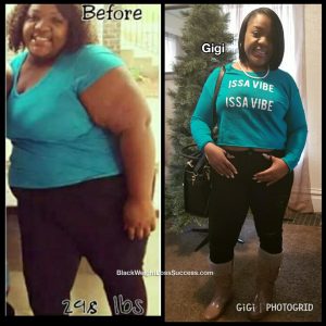 Gigi lost 119 pounds | Black Weight Loss Success