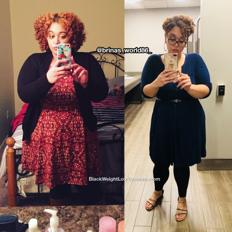 Sabrina lost 79 pounds | Black Weight Loss Success