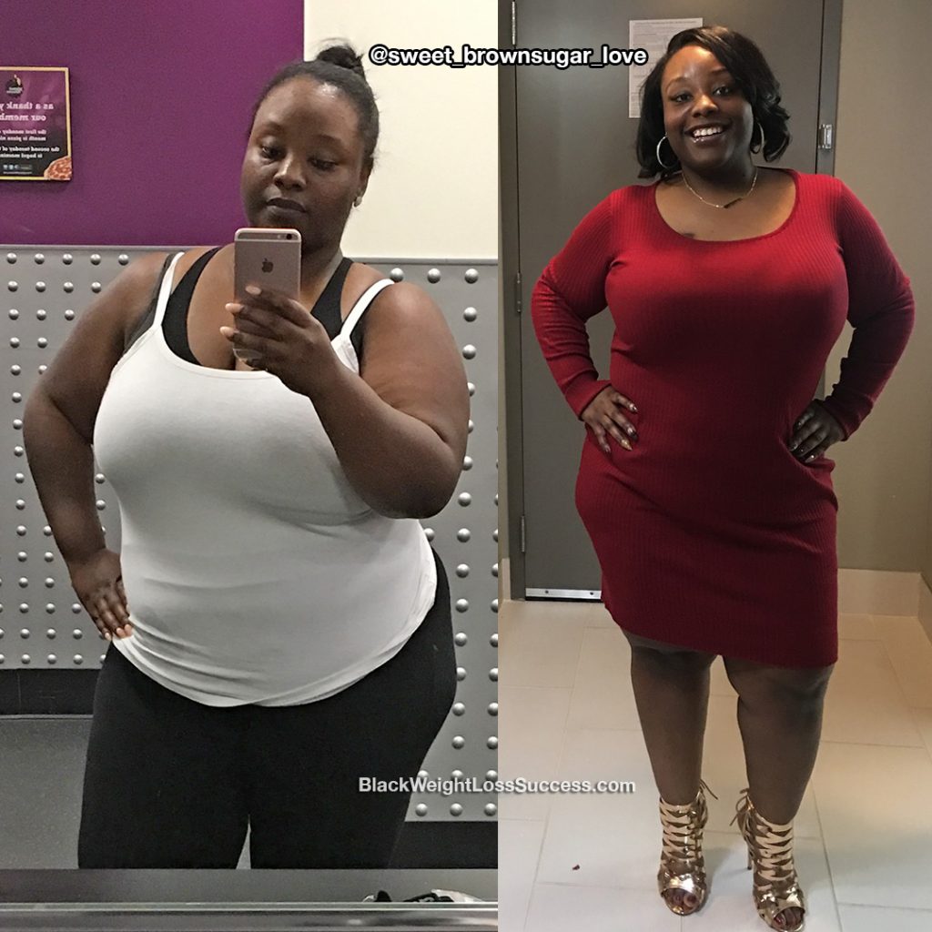 Shatina lost 50 pounds | Black Weight Loss Success