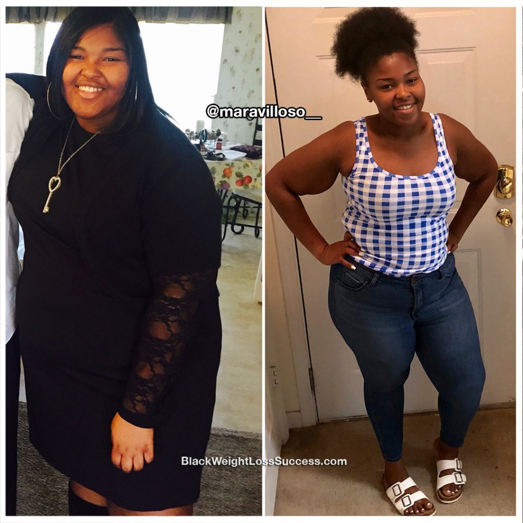 Quashema lost 82 pounds | Black Weight Loss Success