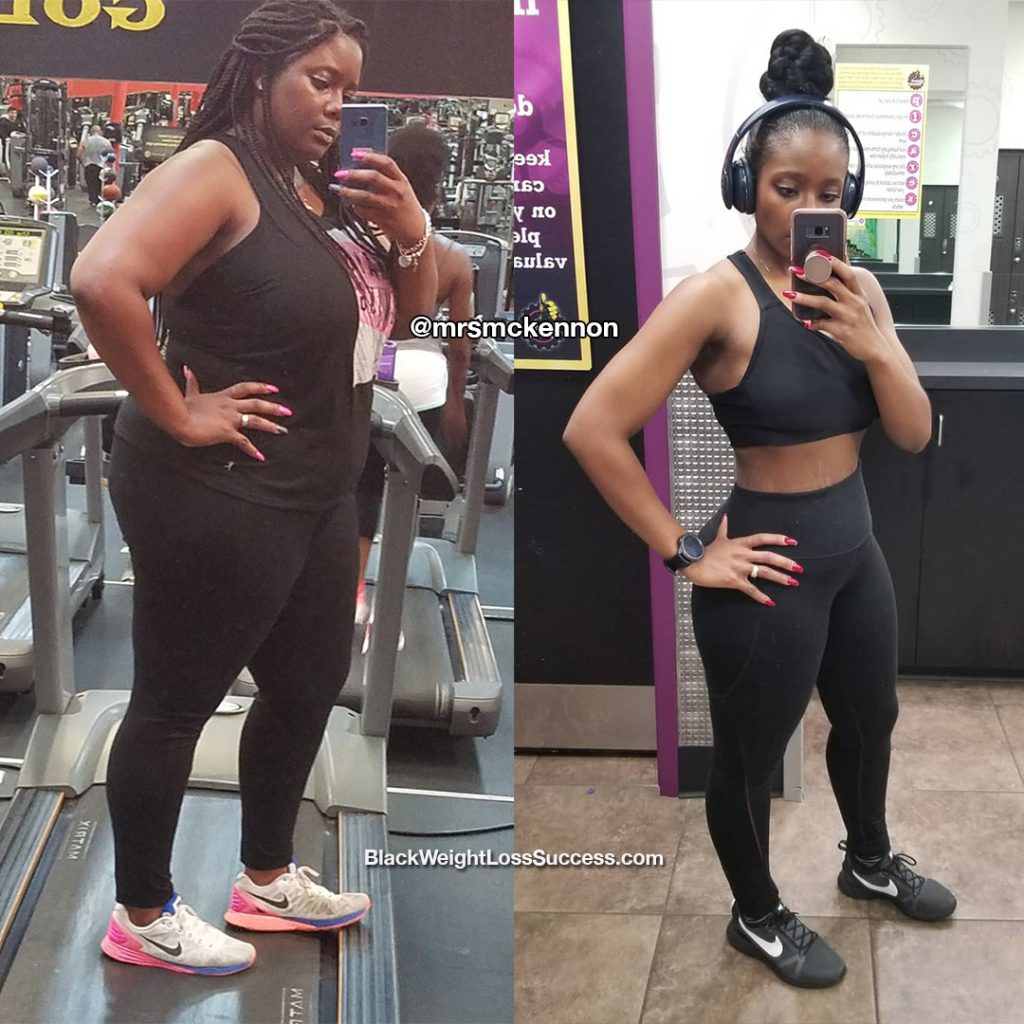Alisia lost 119 pounds | Black Weight Loss Success
