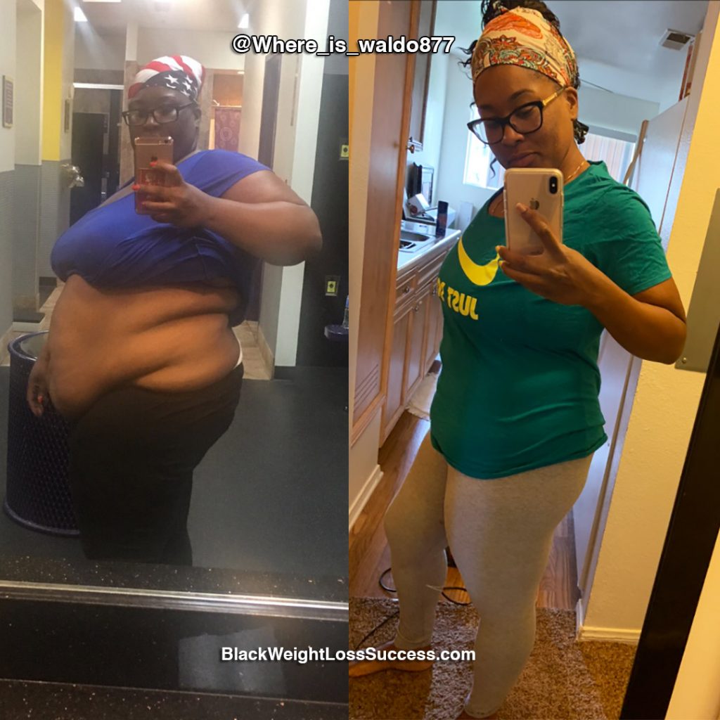 Erika Lost Pounds Black Weight Loss Success