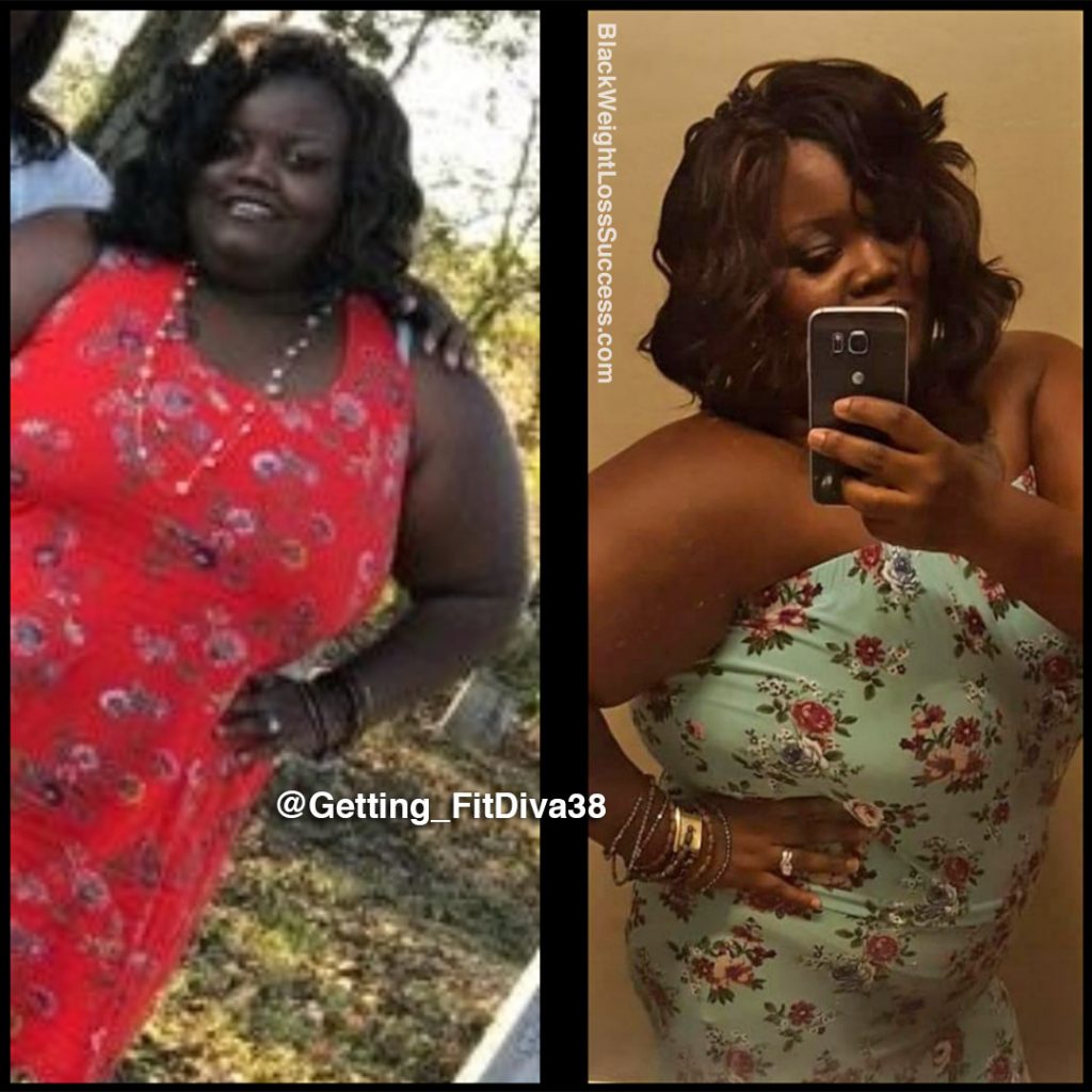 La’Tanyia lost 50 pounds | Black Weight Loss Success