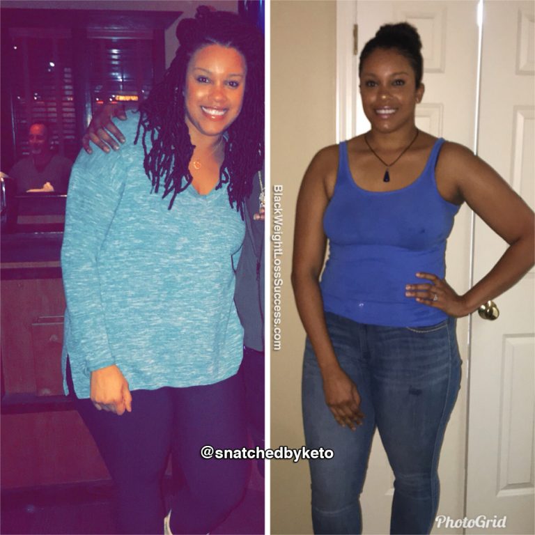 Tiffany lost 50 pounds | Black Weight Loss Success