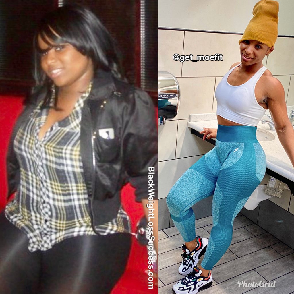 Monique Lost 67 Pounds Black Weight Loss Success 