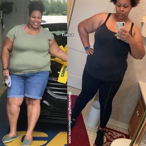 Tiana lost 90 pounds | Black Weight Loss Success