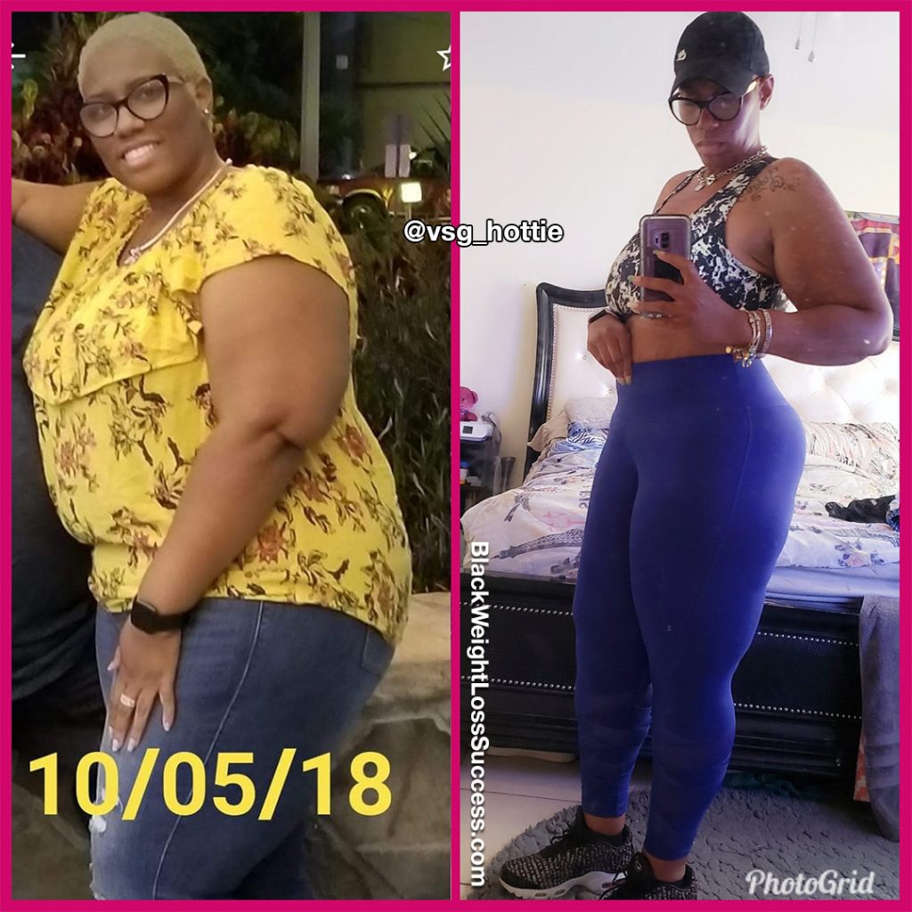 Shantae lost 57 pounds | Black Weight Loss Success