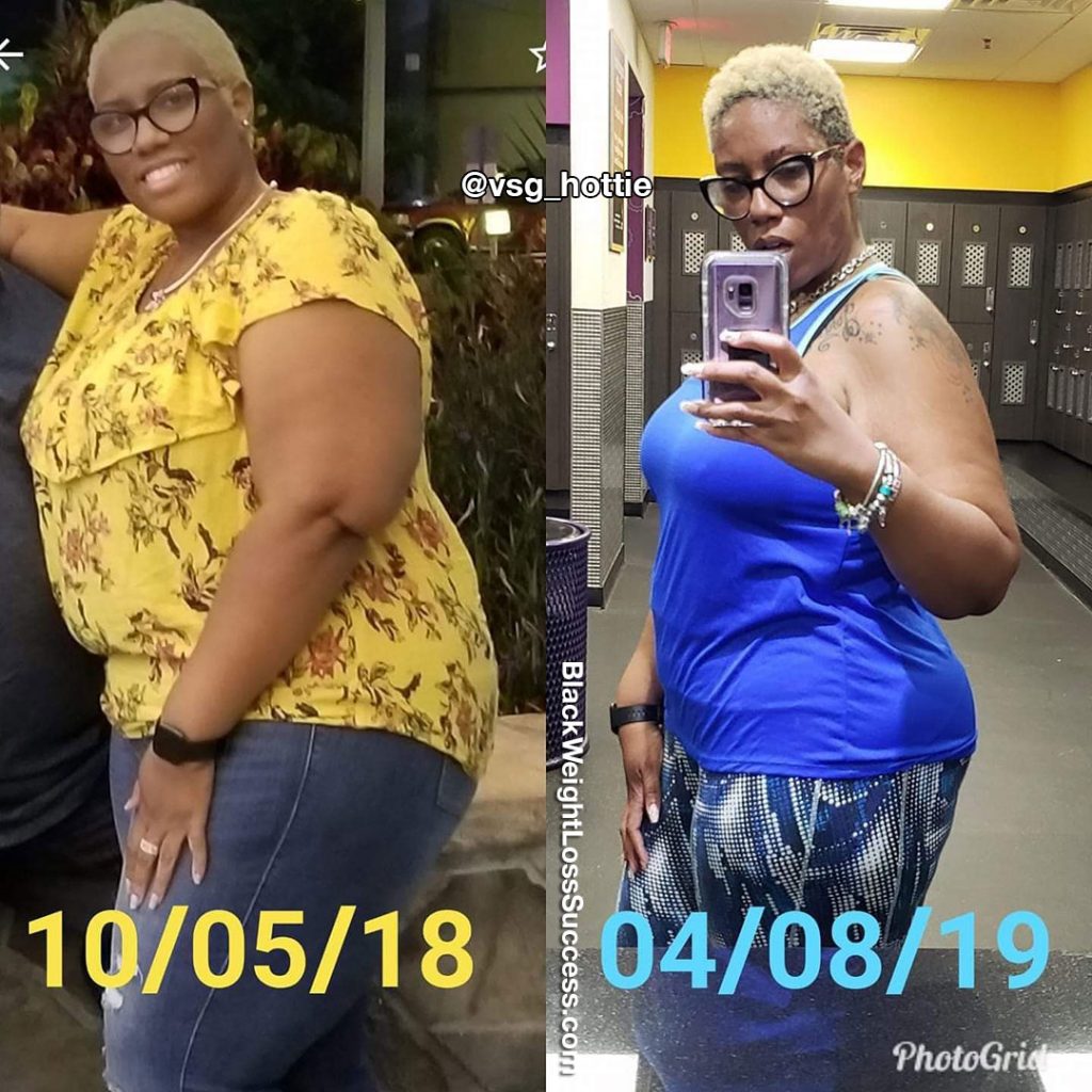 Shantae lost 57 pounds | Black Weight Loss Success