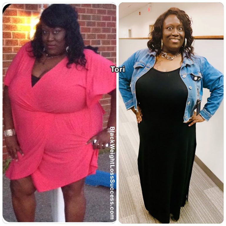 Tori lost 158 pounds | Black Weight Loss Success