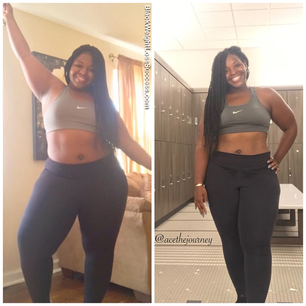 Amanda lost 42 pounds | Black Weight Loss Success