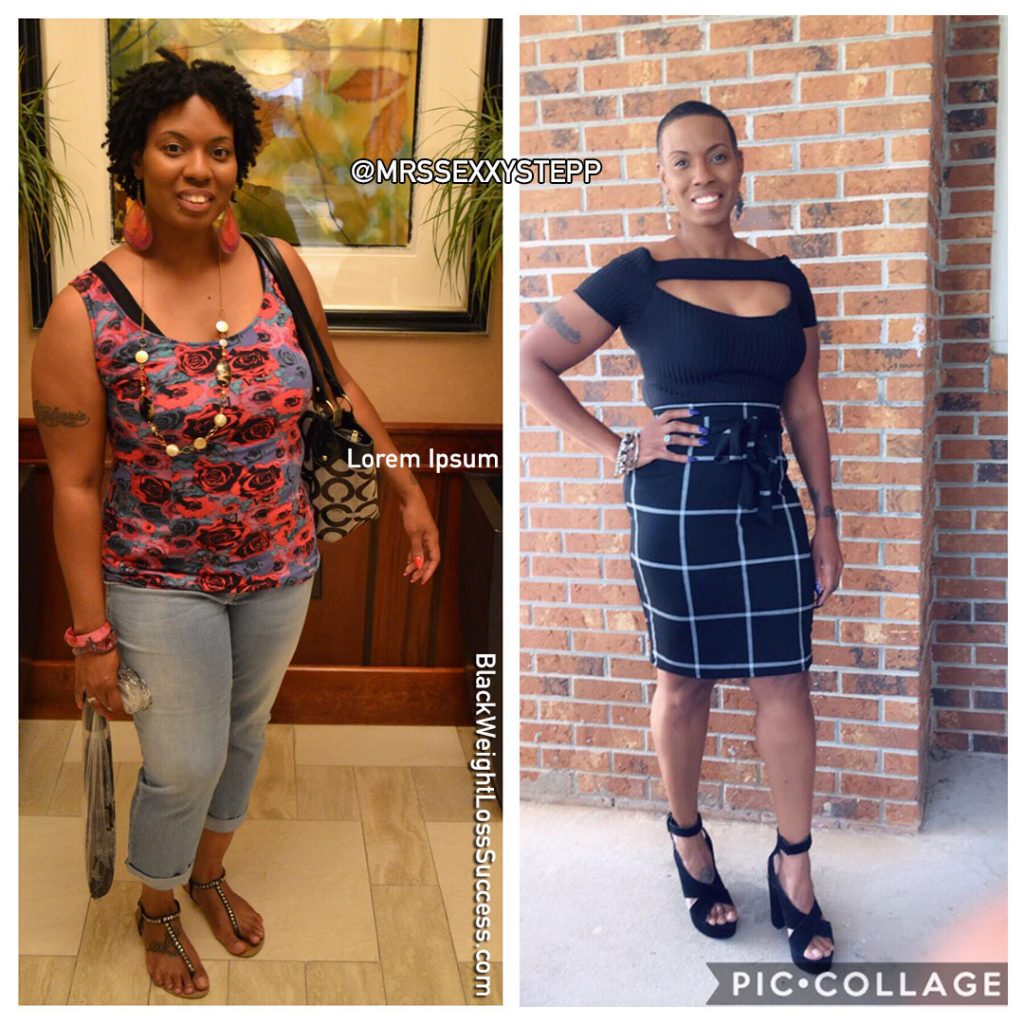 Stephanie Lost 52 Pounds Black Weight Loss Success 