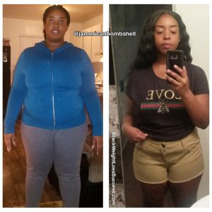 AJ lost 102 pounds | Black Weight Loss Success