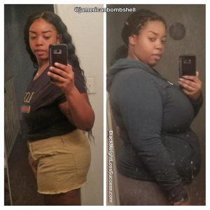 AJ lost 102 pounds | Black Weight Loss Success