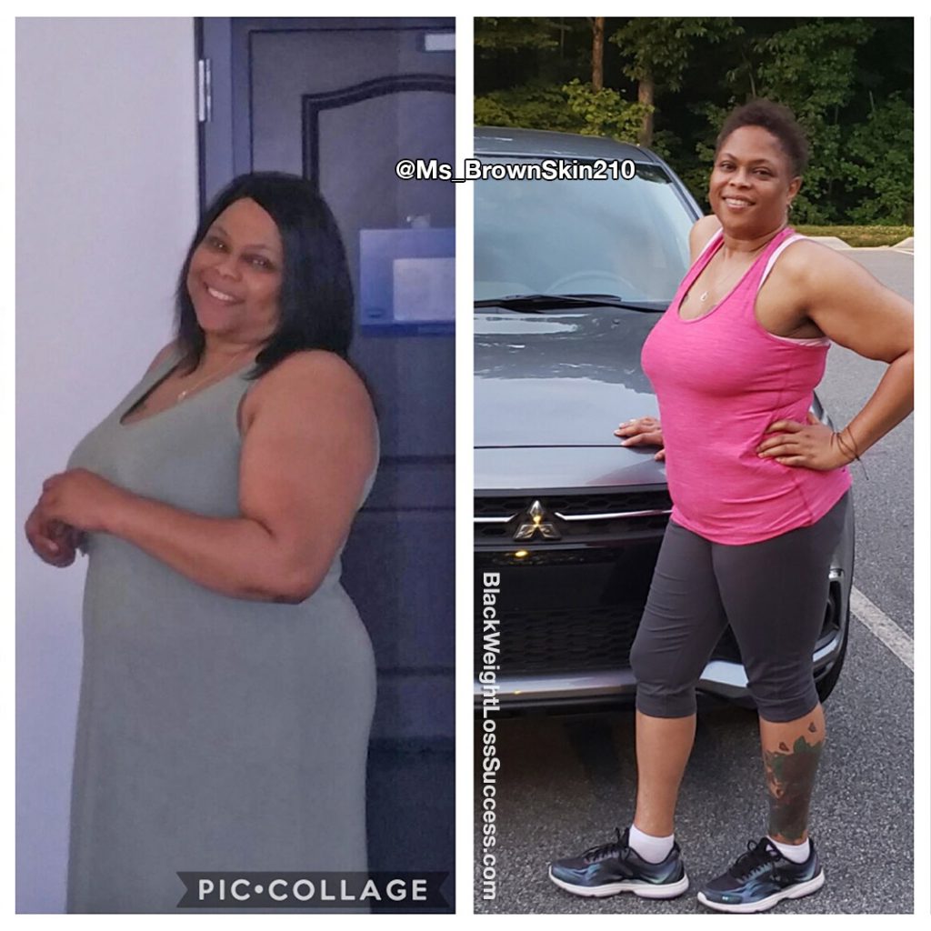 Cathy lost 95 pounds | Black Weight Loss Success