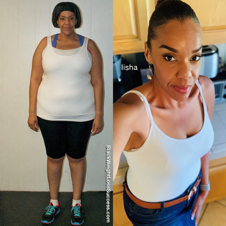 Iisha lost 111 pounds | Black Weight Loss Success