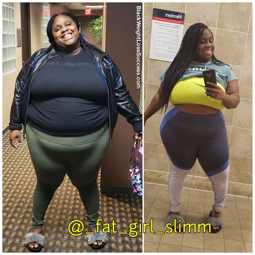 Brittaney lost 134 pounds | Black Weight Loss Success