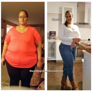 Cherice lost 195 pounds | Black Weight Loss Success