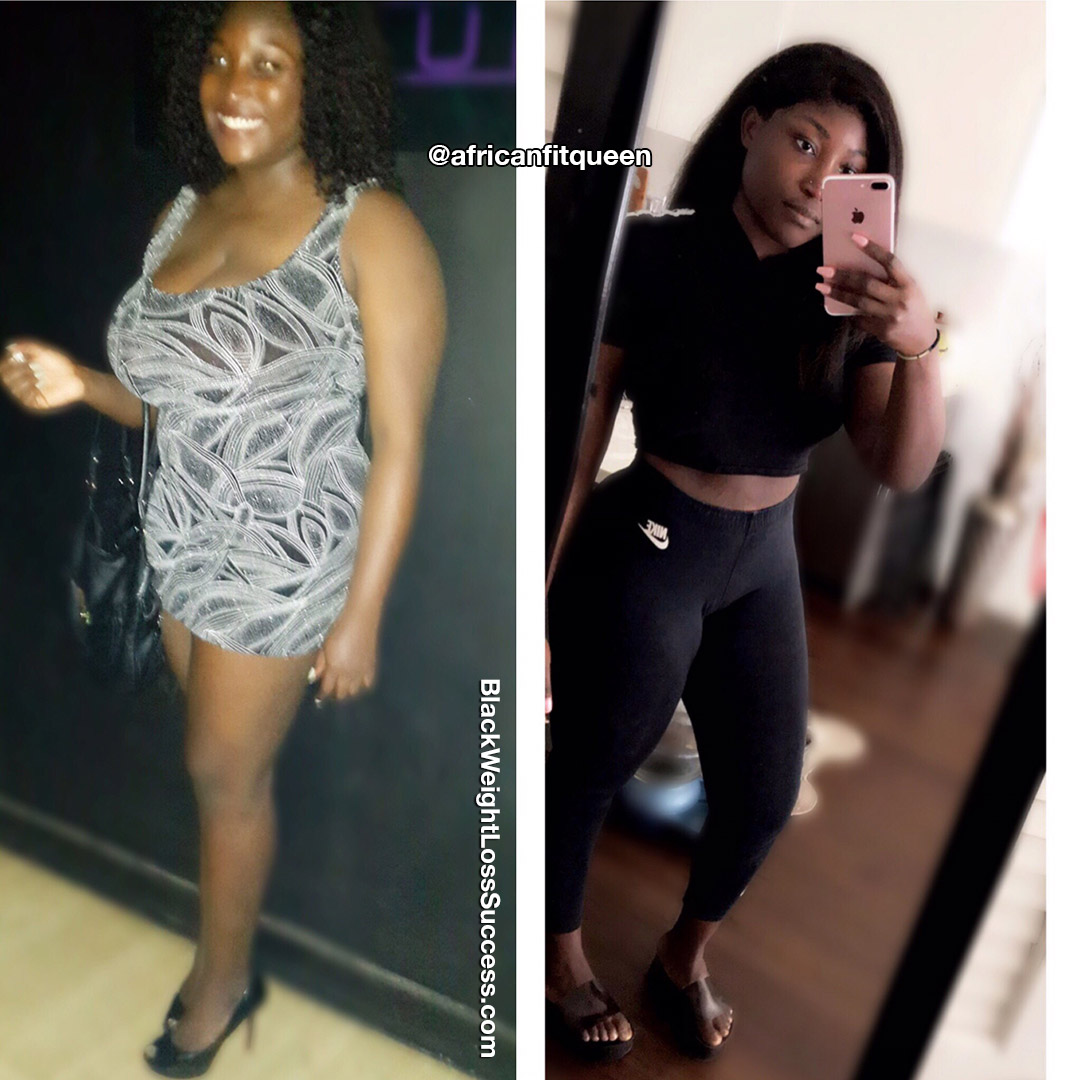 Estelle Lost 59 Pounds Black Weight Loss Success