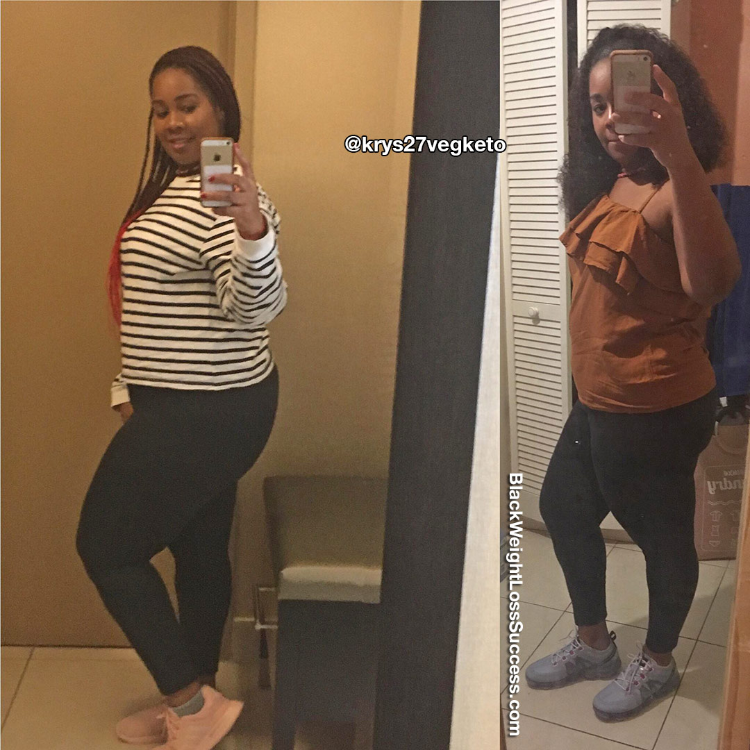 Lasheena lost 35 pounds | Black Weight Loss Success