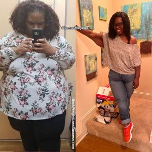 Ashley lost 334 pounds | Black Weight Loss Success